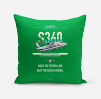 Thumbnail for Shorts 360-300 design on green pillow