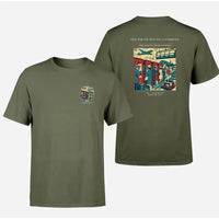 Thumbnail for VINTAGE G4382 - The Phone Booth Goodbyes - Double-Side T-Shirt design on greenarmy double side t shirt