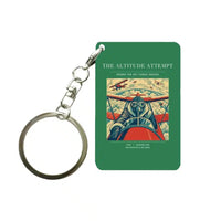 Thumbnail for VINTAGE G4202 - The Altitude Attempt - Designed Key Chain design on green
