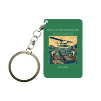 Thumbnail for VINTAGE G4446 - The Oyster Farm Rounds - Designed Key Chain design on green