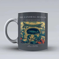 Thumbnail for VINTAGE G4505 - The Sandbag Hangar - Ceramic Mug design on gray