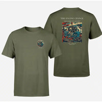 Thumbnail for VINTAGE G4167 - The Engine Change - Double-Side T-Shirt design on greenarmy double side t shirt