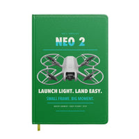 Thumbnail for DJI Neo 2 design on green notebook