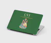 Thumbnail for Lanai Airport (LNY) design on green MacBook case