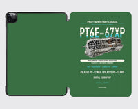 Thumbnail for PT6E-67XP design on green ipad tablet case
