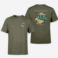Thumbnail for VINTAGE G4209 - The Island Hop Survey - Double-Side T-Shirt design on greenarmy double side t shirt