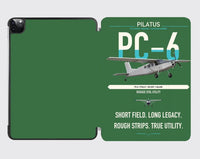 Thumbnail for Pilatus PC-6 Porter design on green ipad tablet case