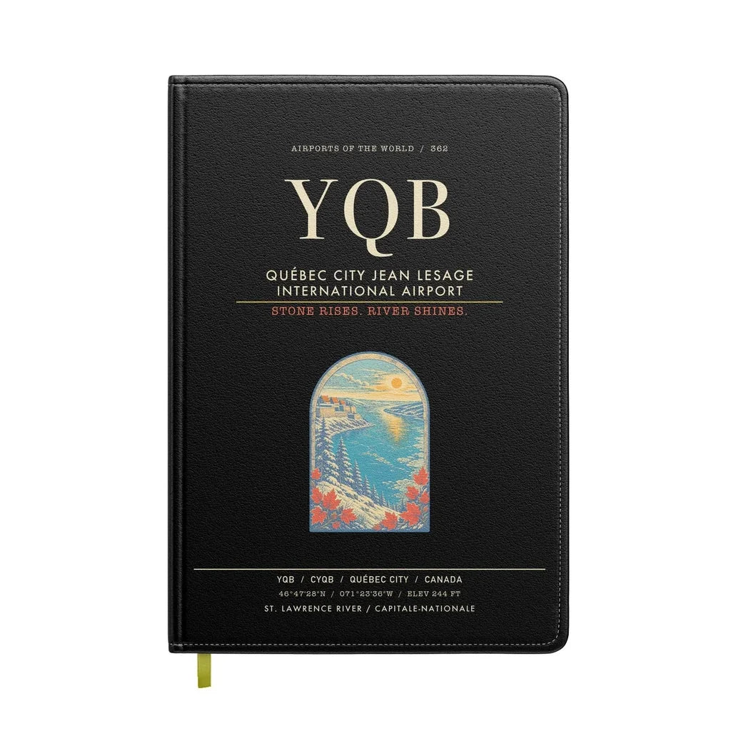 Quebec City Jean Lesage International Airport YQB - Black