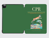 Thumbnail for Casper–Natrona County International Airport (CPR) design on green ipad tablet case