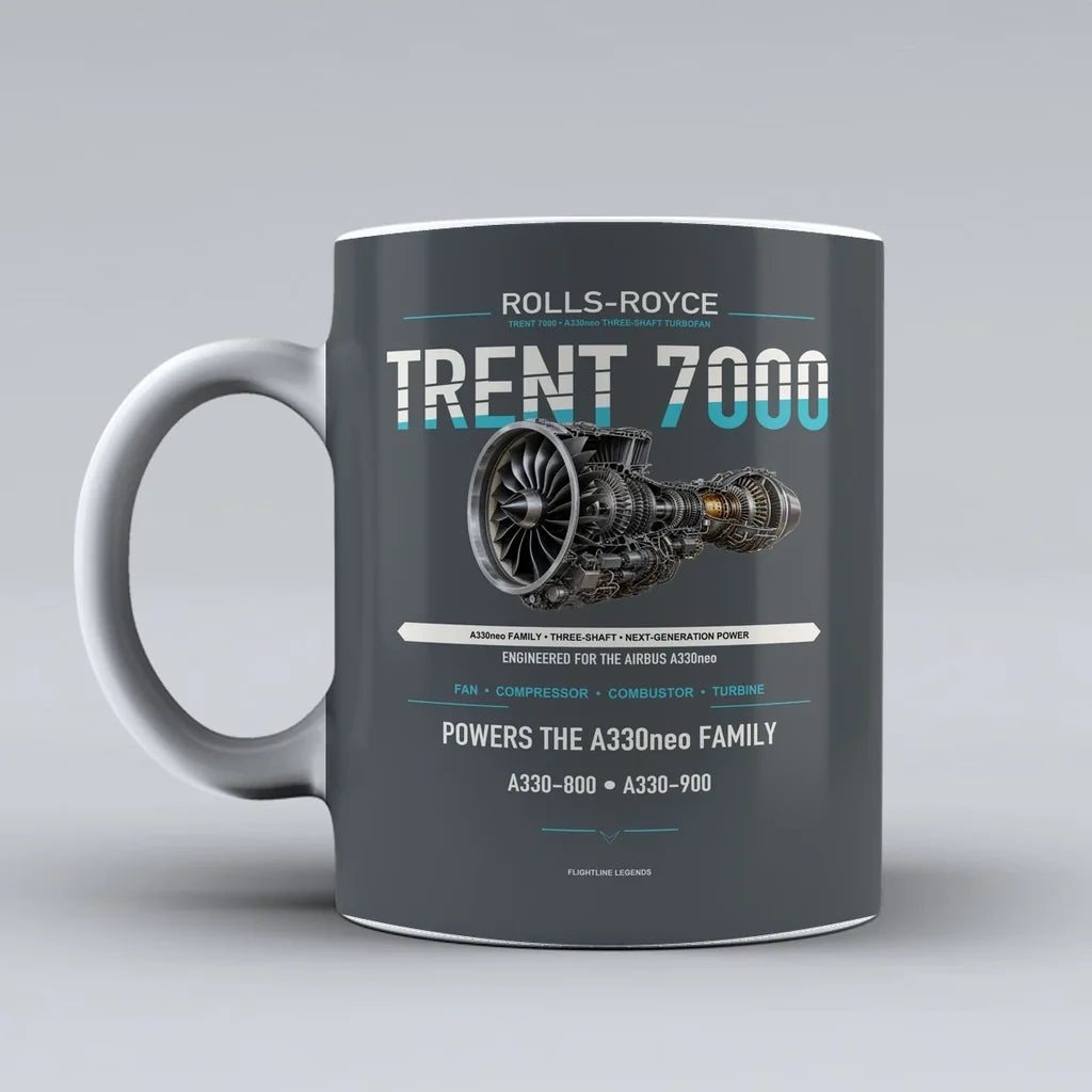 7000 Mug design on gray trent