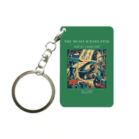 Thumbnail for VINTAGE G4454 - The Museum Barn Find - Designed Key Chain design on green