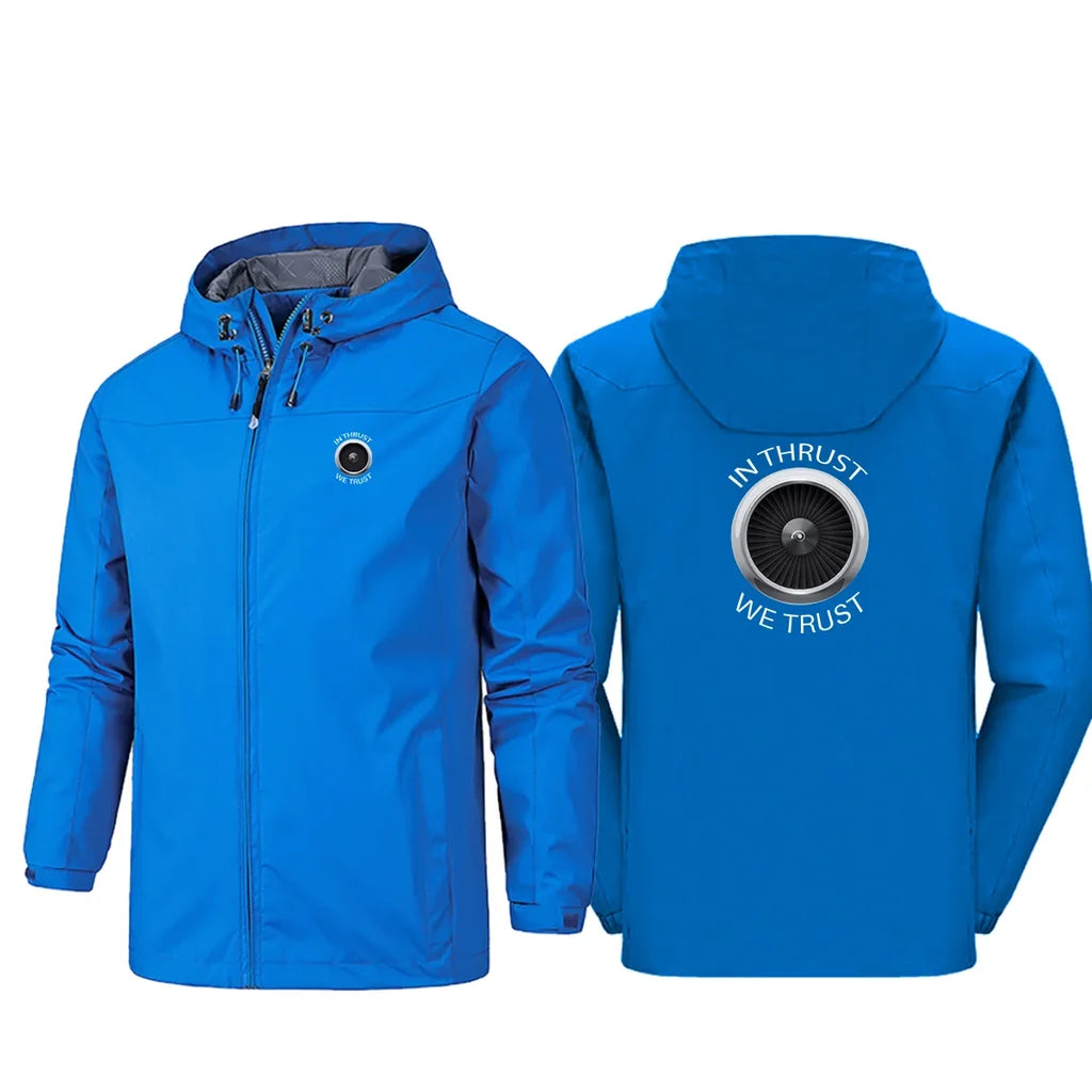 Thrust We Trust Rain Jacket - view 8