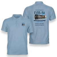 Thumbnail for FJ33-5A design on light blue polo