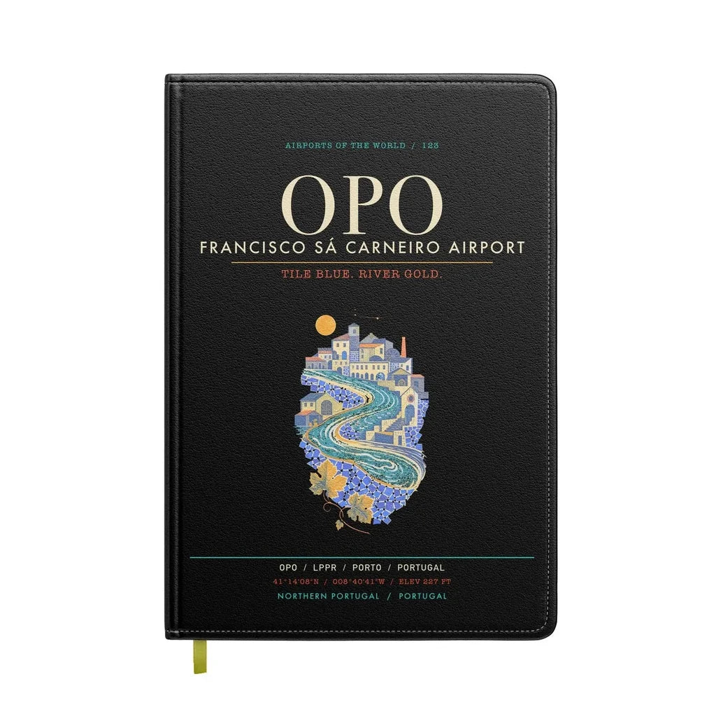 Porto Francisco Sa Carneiro Airport OPO - Douro Azulejo Current - Black