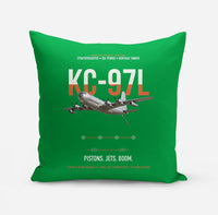 Thumbnail for KC-97L STRATOFREIGHTER design on green pillow