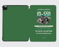 Thumbnail for IO-550 design on green ipad tablet case