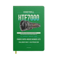 Thumbnail for HTF7000 design on green notebook