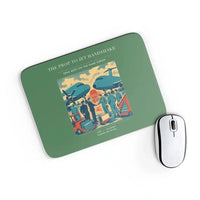 Thumbnail for VINTAGE G4385 - The Prop To Jet Handshake - Designed Mouse Pads design on green rectangle