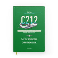 Thumbnail for CASA C-212-400 Aviocar design on green notebook