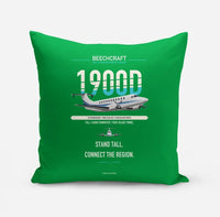 Thumbnail for Beechcraft 1900D design on green pillow