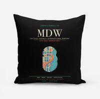Thumbnail for Chicago Midway International Airport MDW - Black