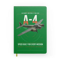 Thumbnail for Junkers Ju 88A-4 design on green notebook