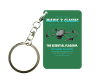 Thumbnail for DJI Mavic 3 Classic Key Chain design on green key chain