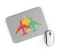 Thumbnail for Colourful 3 Airplanes Mouse Pad - view 8