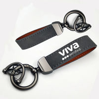 Thumbnail for Viva Aerobus Horseshoe Buckle key chain in gray