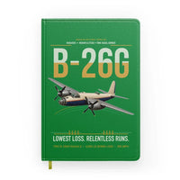 Thumbnail for B-26G Marauder design on green notebook