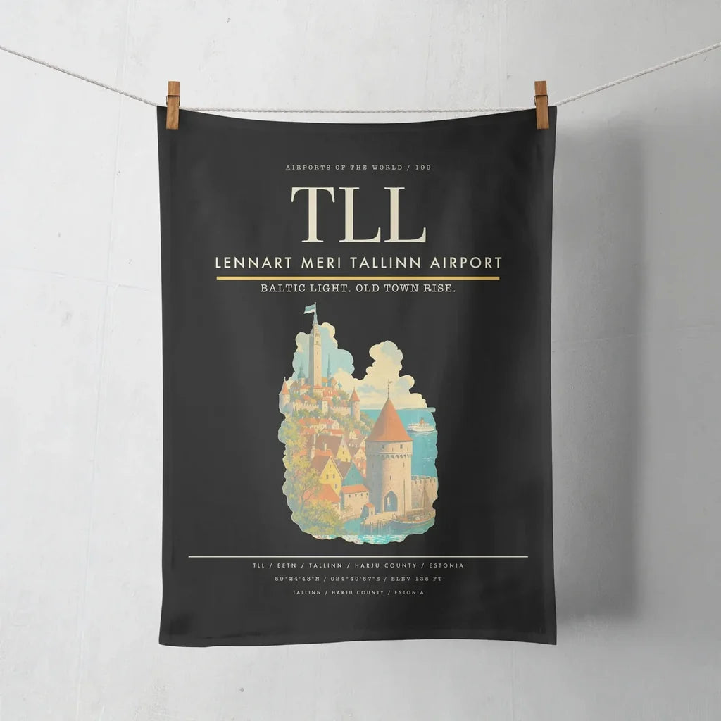 Lennart Meri Tallinn Airport TLL - Black