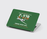 Thumbnail for C-37B Global Command Link design on green MacBook case