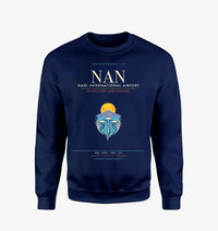 Thumbnail for Nadi International Airport NAN Sweatshirt - Navy Blue