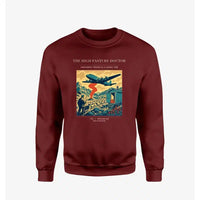 Thumbnail for VINTAGE G4348 - The High Pasture Doctor - Designed Sweatshirts design on winered