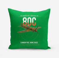 Thumbnail for IAR 80C design on green pillow