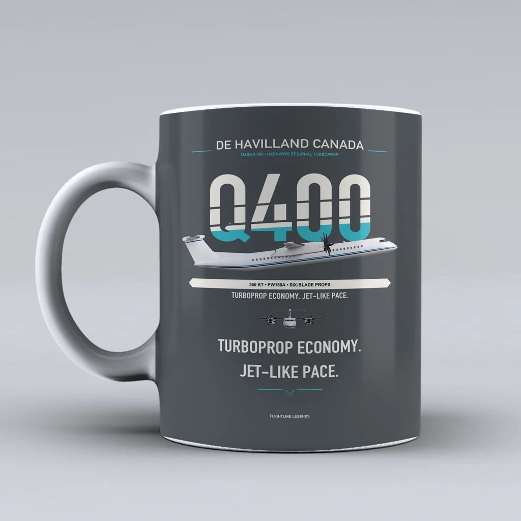 8-400 Mug design on gray dash
