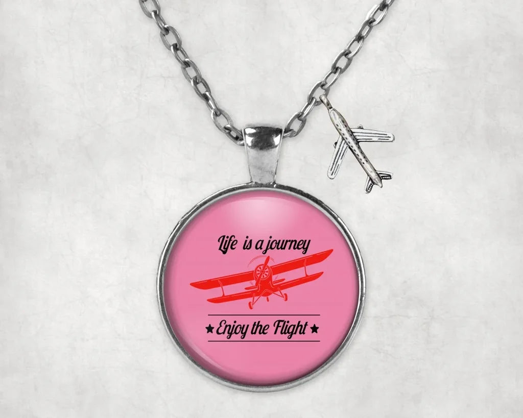 Life is a journey Enjoy Necklace - view 8