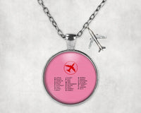 Thumbnail for Aviation Alphabet Necklace - view 8
