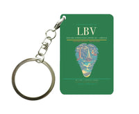 Thumbnail for Leon-Mba International Airport LBV — Libreville Key Chain design on green key chain