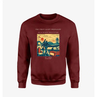 Thumbnail for VINTAGE G4180 - The First Light Preflight - Designed Sweatshirts design on winered