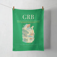 Thumbnail for Green Bay–Austin Straubel International Airport (GRB) design on green towel