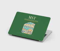 Thumbnail for Maastricht Aachen Airport (MST) design on green MacBook case