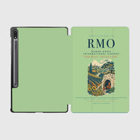 Thumbnail for Chisinau Eugen Doga International Airport (RMO) design on light green samsung tablet tablet case