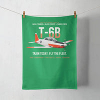 Thumbnail for T-6B Texan II Naval Aviator Training design on green towel