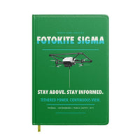 Thumbnail for Fotokite Sigma design on green notebook