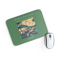 Thumbnail for VINTAGE G4309 - The Midway Refuel Island - Designed Mouse Pads design on green rectangle