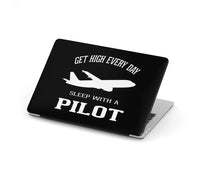Thumbnail for Get High Every Day Sleep With A aviation print MacBook case, fits MacBook.