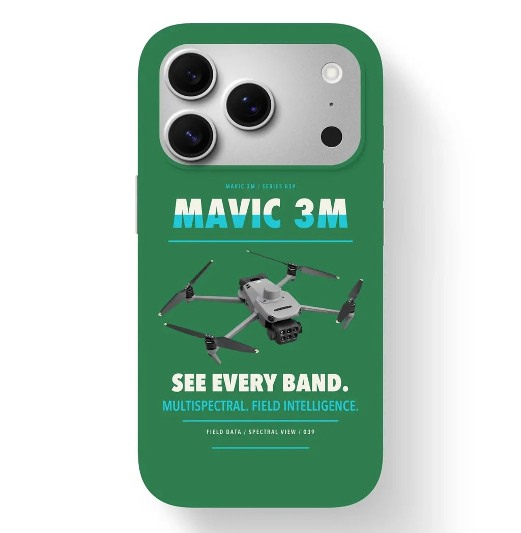 DJI Mavic 3 Multispectral Case design on green iphone case
