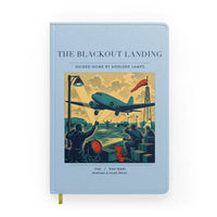 Thumbnail for VINTAGE G4501 - The Blackout Landing - Designed Notebooks design on lightblue