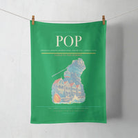 Thumbnail for Gregorio Luperón International Airport (POP) design on green towel